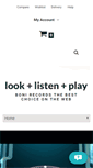 Mobile Screenshot of boni-records.com